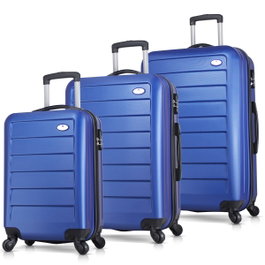Zoozie Bags Juego de Maletas de 3 Piezas Azul